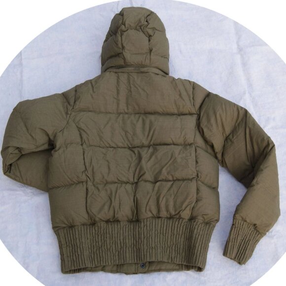 NWT Nike Duck Down Green Puffer Jacket Sz Large Hooded - Picture 3 of 3